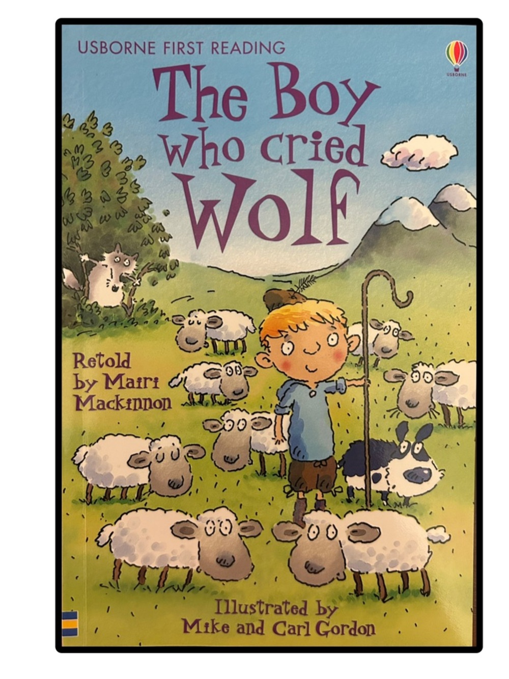 USBORNE FIRST READING:The Boy Who Cried Wolf paperback book